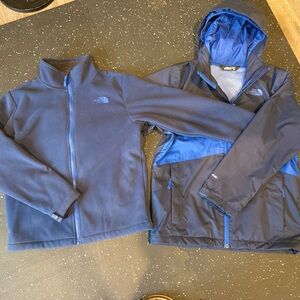 The North Face Kids Jackets in Navy and Blue